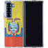 Ecuador Flag Distressed Galaxy Z Fold6 Clear Case